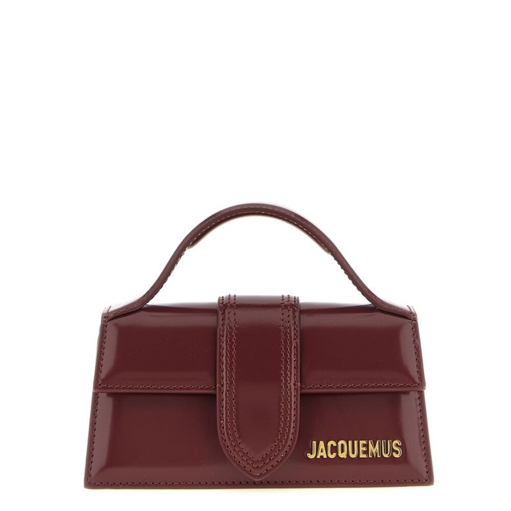 Jacquemus Bordeaux Calfskin Women's Handbag